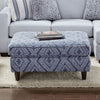 Furniture of America Chiswick Blue Contemporary Ottoman Model SM8206-OT