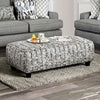 Furniture of America Verne Pattern Transitional Ottoman Model SM8330-OT
