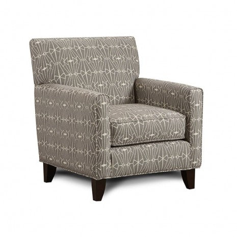 Furniture of America Parker Gray/Pattern Transitional Chair Model SM8563-CH-EC