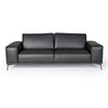 Lamod Italia Soho Italian Grey Nirvana Fume Leather Sofa Model VGDTSOHO-SF-GREY-S