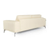 Lamod Italia Soho Italian Ivory Leather Sofa Model VGDTSOHO-SF-IVORY-S