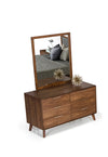 Nova Domus Soria Mid Century Walnut Mirror Model VGMABR-32-MIR