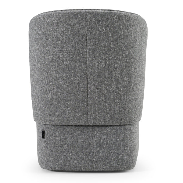 Modrest Souza Modern Grey Fabric Swivel Dining Chair Model VGKK-KF.Y1256-GRY