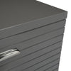 Splendor Grey High Gloss Slatted Dresser