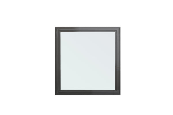 Modrest Splendor Grey High Gloss Slatted Mirror Model VGVCJ20256-M-GRY-MIR