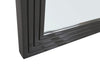 Splendor Grey High Gloss Slatted MIrror