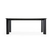 Modrest Steven Modern Black Oval Dining Table Model VGWD-PRY-DN-BLK