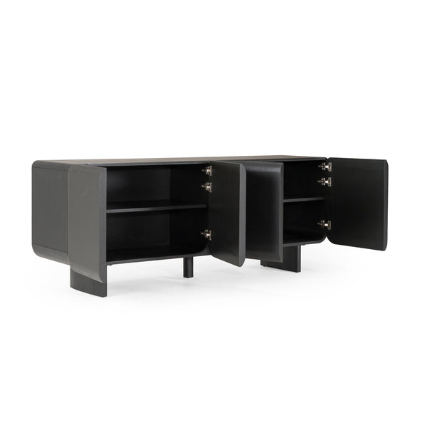 Modrest Steven Modern Black Buffet Model VGWD-PRY-BF02-BLK