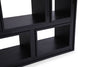 Modrest Suffolk Contemporary Black Ash Bookcase Model VGVCBF-003-7