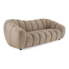 Suki Modern Taupe Fabric Sofa