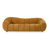 Suki Modern Camel Fabric Sofa