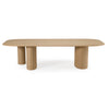 Summit Modern 118" Natural Ash Dining Table