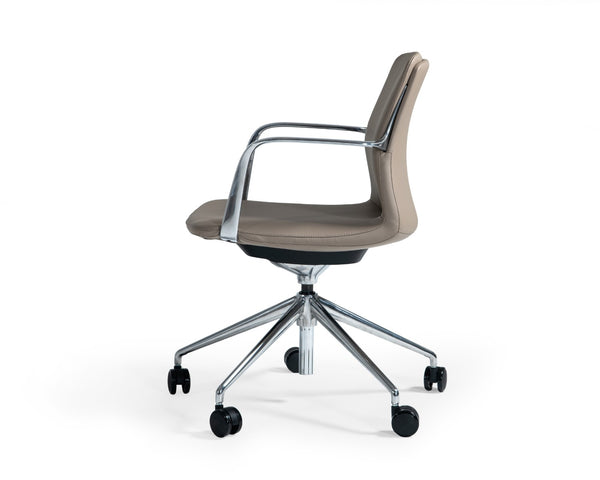 Modrest Sundar Modern Grey Mid Back Conference Office Chair Model VGFUFK004-B11-GRY-OC