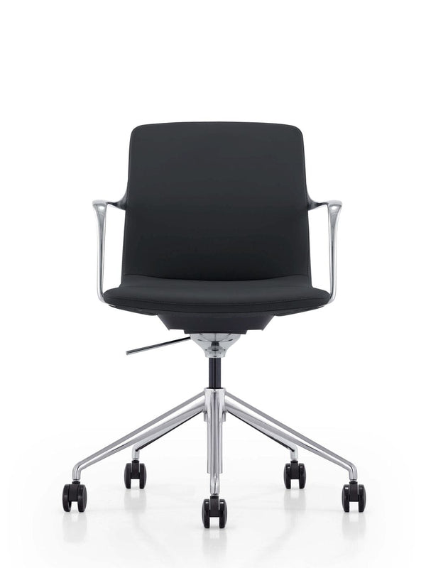 Sundar Modern Black Mid Back Conference Office Chair