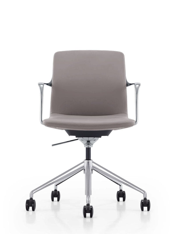 Modrest Sundar Modern Grey Mid Back Conference Office Chair Model VGFUFK004-B11-GRY-OC