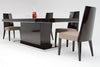 Noble Modern Ebony Lacquer Dining Table Model VGHB131T-EBONY