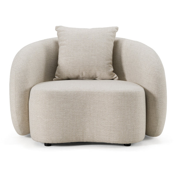 Renava Tabarca Outdoor Beige Fabric Chair Model VGVK-F017-1U-BGE