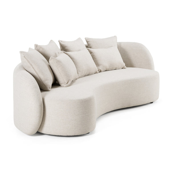 Renava Tabarca Outdoor Beige Fabric 4 Seat Sofa Model VGVK-F017-3L-BGE