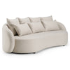 Renava Tabarca Outdoor Beige Fabric 3 Seat Sofa Model VGVK-F017-2U-V1-BGE