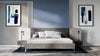 Nova Domus Bronx Italian Modern Faux Concrete & Grey Bed Model VGACBRONX-BED