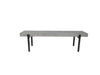 Modrest Timlin Modern Concrete & Metal Bench Model VGGRTIMLIN-GRY-BENCH