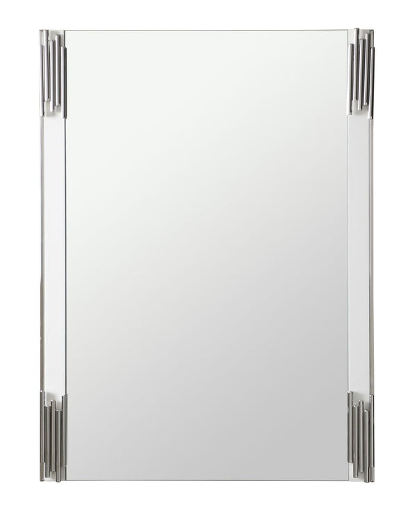Modrest Token Modern White & Stainless Steel Mirror Model VGVCJ815-WHT-MIR