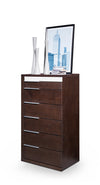 Modrest Torino Modern Brown Oak & Grey Chest Model VGWCD-D04-BRNOAK