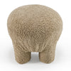 Divani Casa Trevor Modern Tan Fabric Ottoman Model VGOD-ZW-24082-BRN
