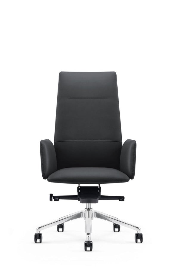 Modrest Tricia Modern Black High Back Executive Office Chair Model VGFUA1911-BLK-OC
