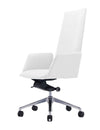 Modrest Tricia Modern White High Back Executive Office Chair Model VGFUA1911-WHT-OC