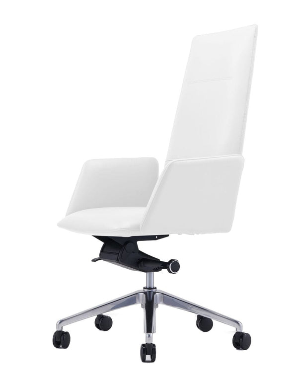 Modrest Tricia Modern White High Back Executive Office Chair Model VGFUA1911-WHT-OC