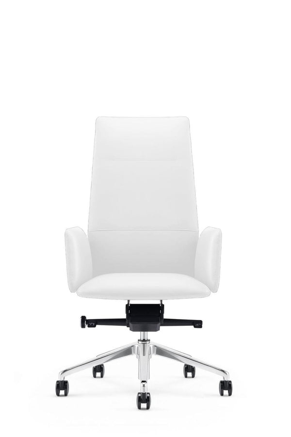 Modrest Tricia Modern White High Back Executive Office Chair Model VGFUA1911-WHT-OC
