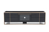 Nova Domus Cartier Modern Black & Rosegold Tv Stand Model VGVCTV-A002