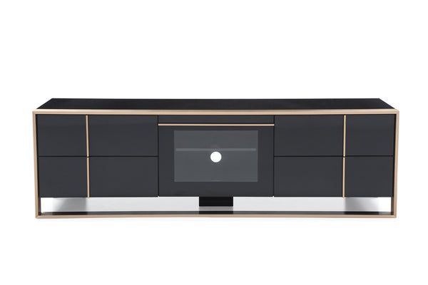 Nova Domus Cartier Modern Black & Rosegold Tv Stand Model VGVCTV-A002