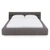Divani Casa Tyree Modern Tufted Grey Fabric Bed Model VGOD-DY-22116-GRY