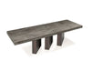 Nova Domus Amsterdam Modern Grey Volcano & Eucalyptus Oak Dining Table Model VGACAMSTERDAM-OAK-DT