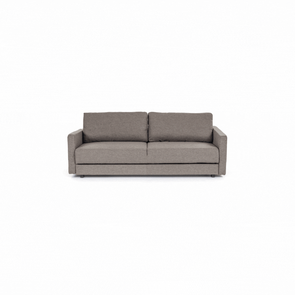 Divani Casa Fredonia Modern Grey Fabric Sofa Bed Model VGMB-1901-GRY
