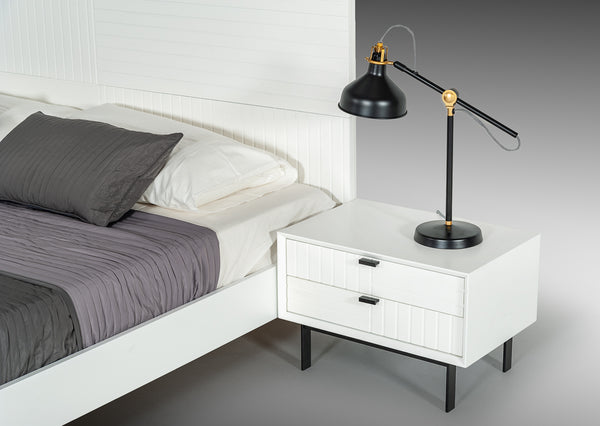 Nova Domus Valencia Contemporary White Bedroom Set Model VGMABR-76-SET