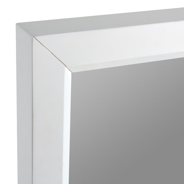 Nova Domus Valencia Contemporary White Mirror Model VGMABH-586-WHT