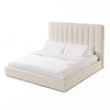 Modrest Valhalla Contemporary White Fabric Bed Model VGKK-KFB1008-WHT-BED