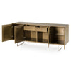 Vanguard Modern Antique Brass Buffet