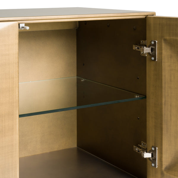 Vanguard Modern Antique Brass Buffet