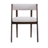Modrest Vegas Modern Light Grey & Walnut Oak Dining Chair (Set Of 2) Model VGME-VEGAS-LTGRY-DC