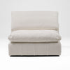 Divani Casa Vicki Modern Off White Fabric Modular Sectional Sofa Model VGKK-KF.8033-SECT-IVORY