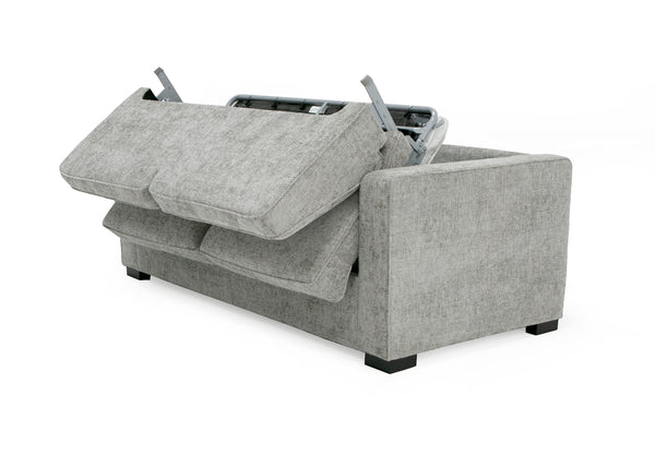 Divani Casa Vlad Modern Grey Fabric Sofa Bed Model VGSX-9828-SFBD-SLATE