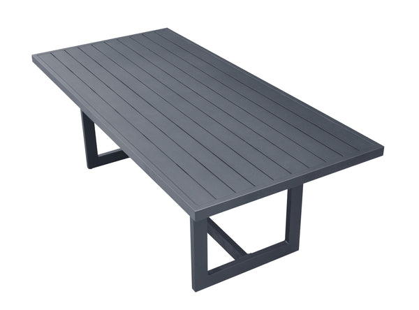 Renava Wake Modern Dark Charcoal Outdoor Dining Table Model VGGEMONTALK-CH-GRY-2