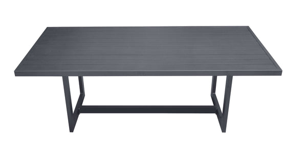 Renava Wake Modern Dark Charcoal Outdoor Dining Table Model VGGEMONTALK-CH-GRY-2
