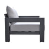 Renava Wake Modern Charcoal Outdoor Lounge Chair Model VGGEMONTALK-GREY-CH