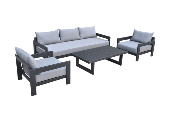 Renava Wake Modern Charcoal Outdoor Sofa Model VGGEMONTALK-GREY-S