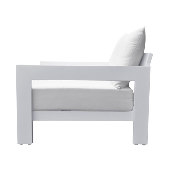 Renava Wake Modern White Outdoor Sofa Model VGGEMONTALK-WHT-S